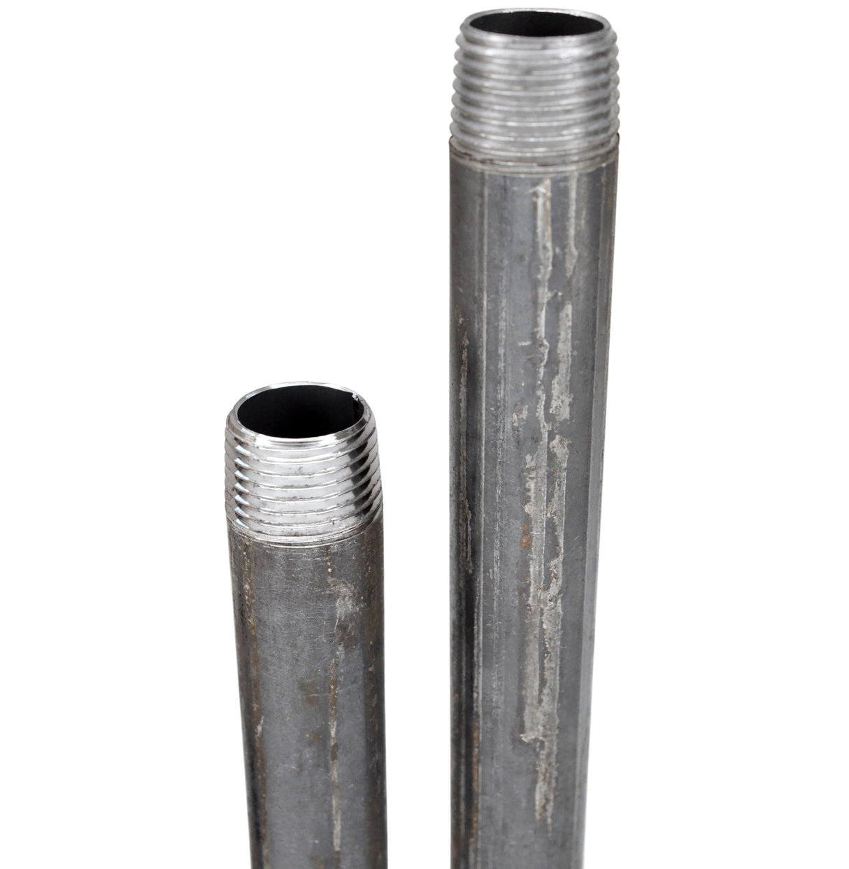 Destockage - Tube 1/2'' - Choix 2 - 15x21mm acier noir - fileté - tube acier noir fileté pour plomberie et déco - vue 8
