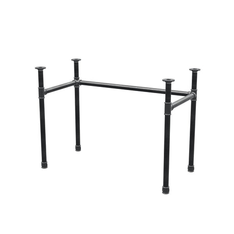 Podstawa biurka, rama w kształcie U, żeliwo i stal Ø 34 mm, 102 × 52 cm, wysokość 72 cm
