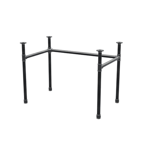 Podstawa biurka, rama w kształcie U, żeliwo i stal Ø 34 mm, 102 × 62 cm, wysokość 72 cm
