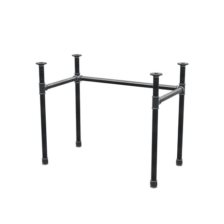 Podstawa biurka, rama w kształcie U, żeliwo i stal Ø 34 mm, 92 × 52 cm, wysokość 72 cm