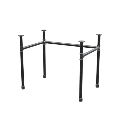 Podstawa biurka, rama w kształcie U, żeliwo i stal Ø 34 mm, 92 × 62 cm, wysokość 72 cm