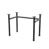 Podstawa biurka, rama w kształcie U, żeliwo i stal Ø 42 mm, 96 × 56 cm, wysokość 70 cm