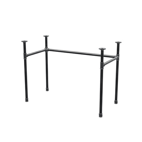 Podstawa biurka, rama w kształcie U, żeliwo i stal Ø 27 mm, 101 × 51 cm, wysokość 71 cm