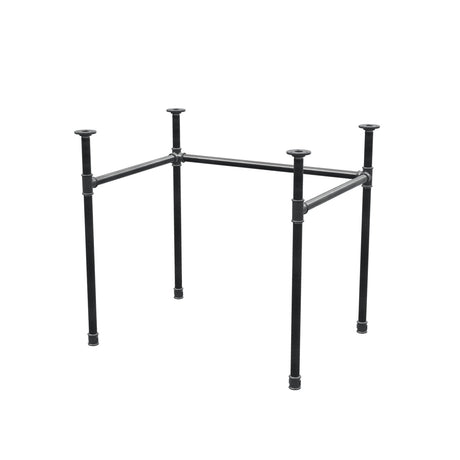 Podstawa biurka, rama w kształcie U, żeliwo i stal Ø 27 mm, 81 × 61 cm, wysokość 71 cm