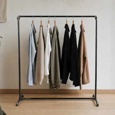 Wieszak na ubrania w stylu industrialnym - 12 rozmiarów