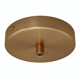 Rozeta cylindryczna z metalu, Ø 120 mm — Cylindryczny metalowy / Brąz satynowy
