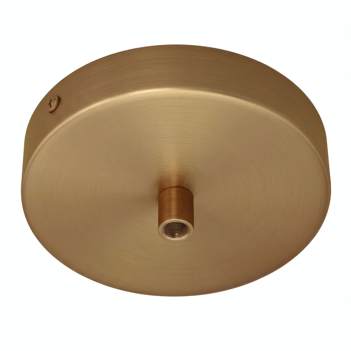 Rozeta cylindryczna z metalu, Ø 120 mm — Cylindryczny metalowy / Brąz satynowy
