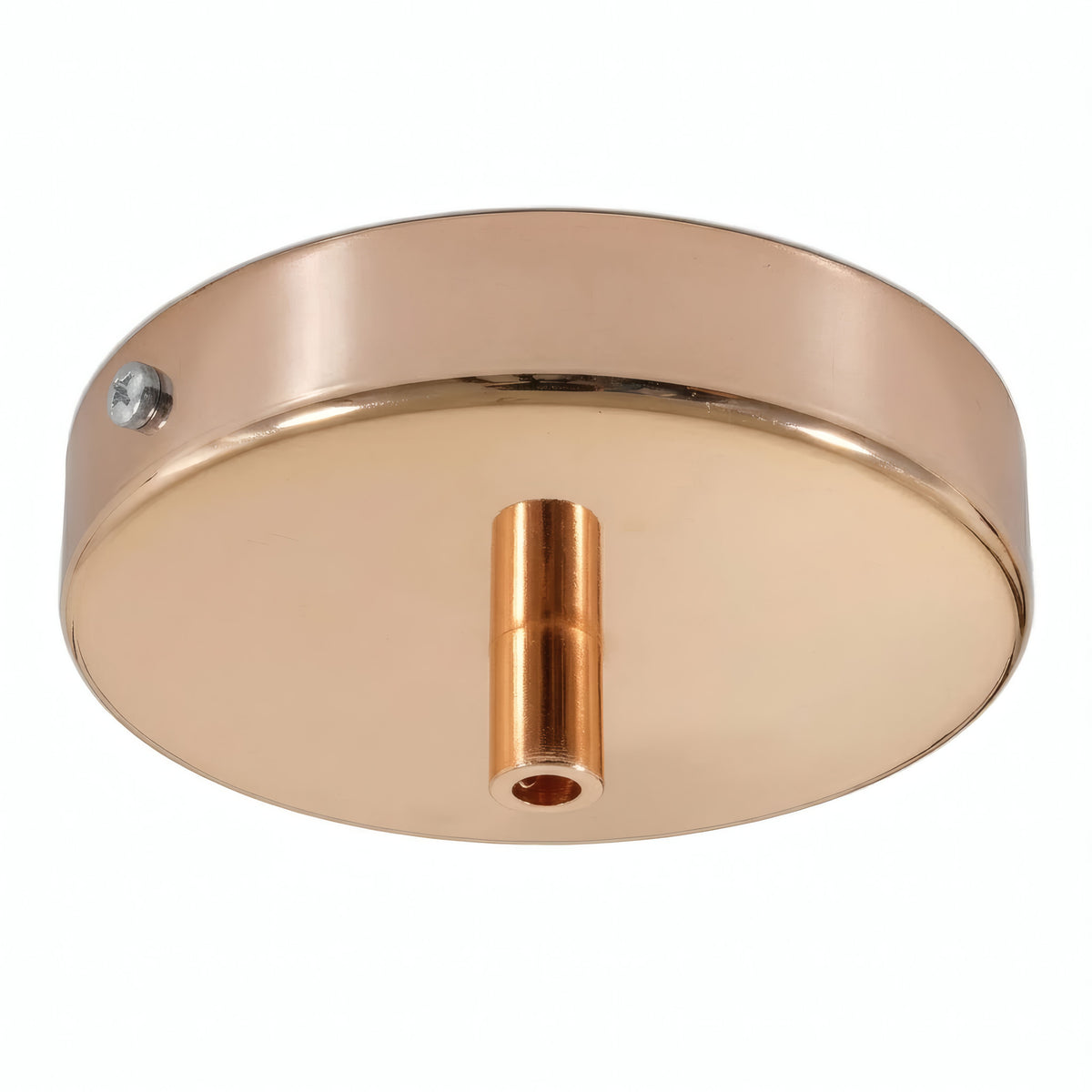 Rozeta cylindryczna z metalu, Ø 120 mm — Cylindryczny metalowy / Miedź