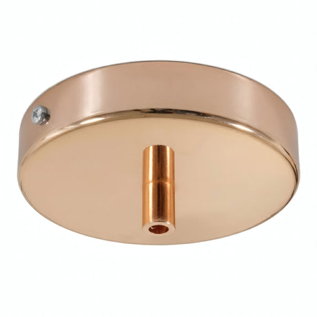 Rozeta cylindryczna z metalu, Ø 120 mm — Cylindryczny metalowy / Miedź