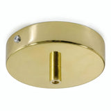 Rozeta cylindryczna z metalu, Ø 120 mm — Cylindryczny metalowy / Mosiądz
