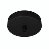Rozeta cylindryczna z metalu, Ø 120 mm — Cylindryczny metalowy / Czarny