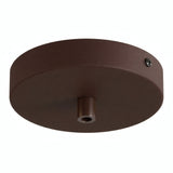 Rozeta cylindryczna z metalu, Ø 120 mm — Cylindryczny metalowy / Rdza