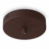 Rozeta cylindryczna z metalu, Ø 120 mm — Cylindryczny metalowy / Rdza