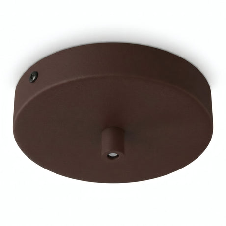 Rozeta cylindryczna z metalu, Ø 120 mm — Cylindryczny metalowy / Rdza