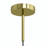 Rozeta cylindryczna z metalu z dławikiem 15 cm — Mosiądz