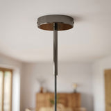 Rozeta cylindryczna z metalu z dławikiem 15 cm — Czarna perła