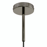 Rozeta cylindryczna z metalu z dławikiem 15 cm — Czarna perła