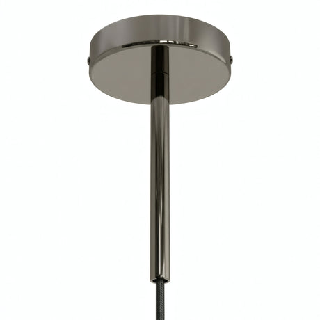 Rozeta cylindryczna z metalu z dławikiem 15 cm — Czarna perła