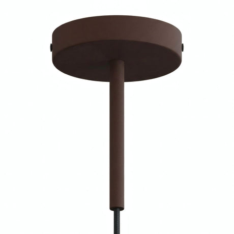 Rozeta cylindryczna z metalu z dławikiem 15 cm — Rdza