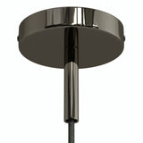 Rozeta cylindryczna z metalu z dławikiem 7 cm — Czarna perła