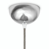 Rozeta półkulista z metalu, Ø 100 mm — Chrom