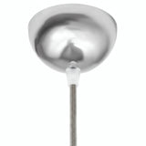 Rozeta półkulista z metalu, Ø 100 mm — Chrom