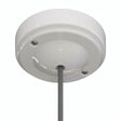 Minimalistyczna porcelanowa rozeta, Ø 100 mm — Biały