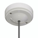 Minimalistyczna porcelanowa rozeta, Ø 100 mm — Biały