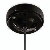 Minimalistyczna porcelanowa rozeta, Ø 100 mm — Czarny