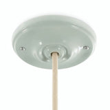 Porcelanowa rozeta z zestawem mocującym, Ø 105 mm — Szałwiowy