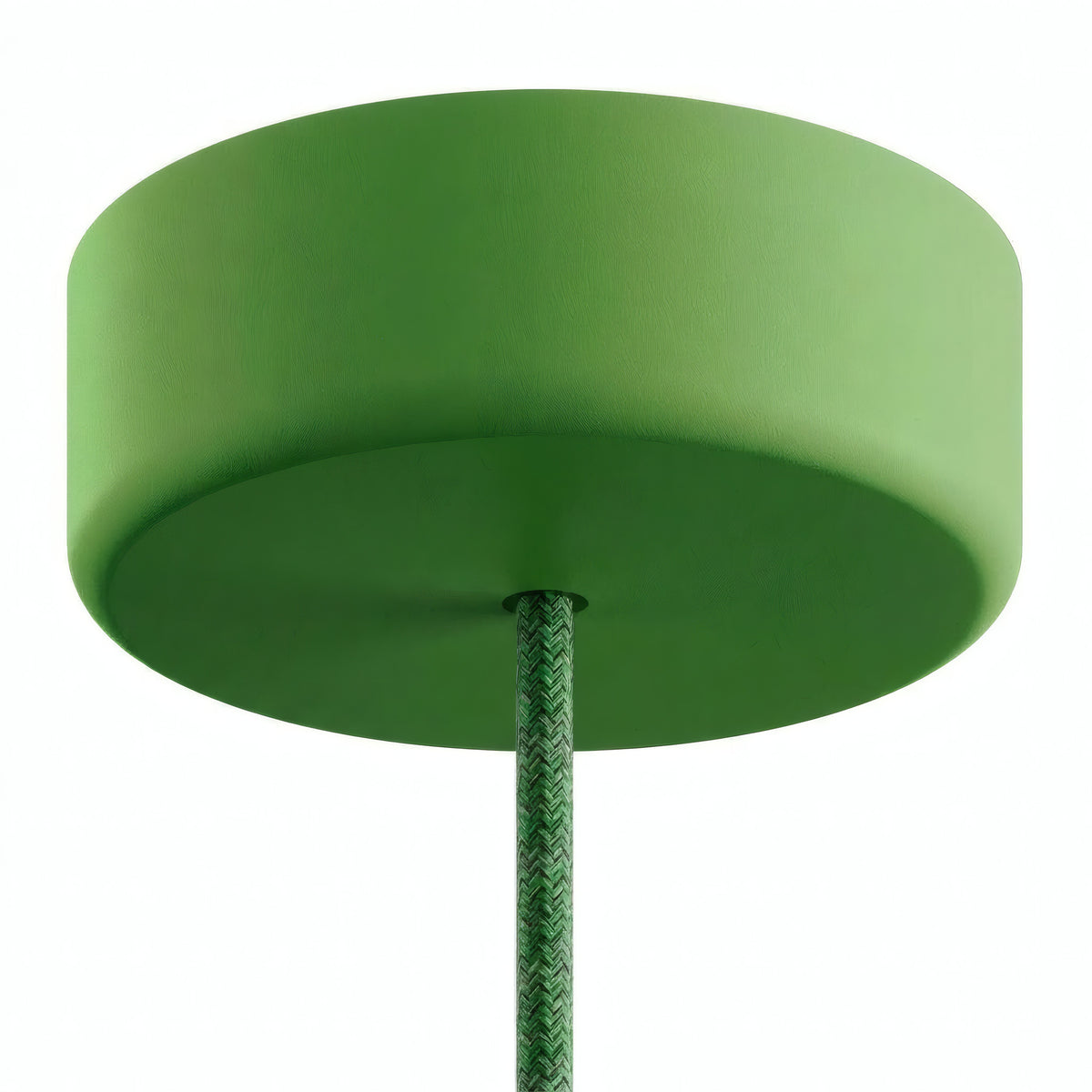 Silikonowa rozeta zewnętrzna IP65, Ø 125 mm — Zieleń łąkowa