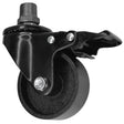 roulette 75mm avec adaptateur plomberie 1/2" ou 3/4"