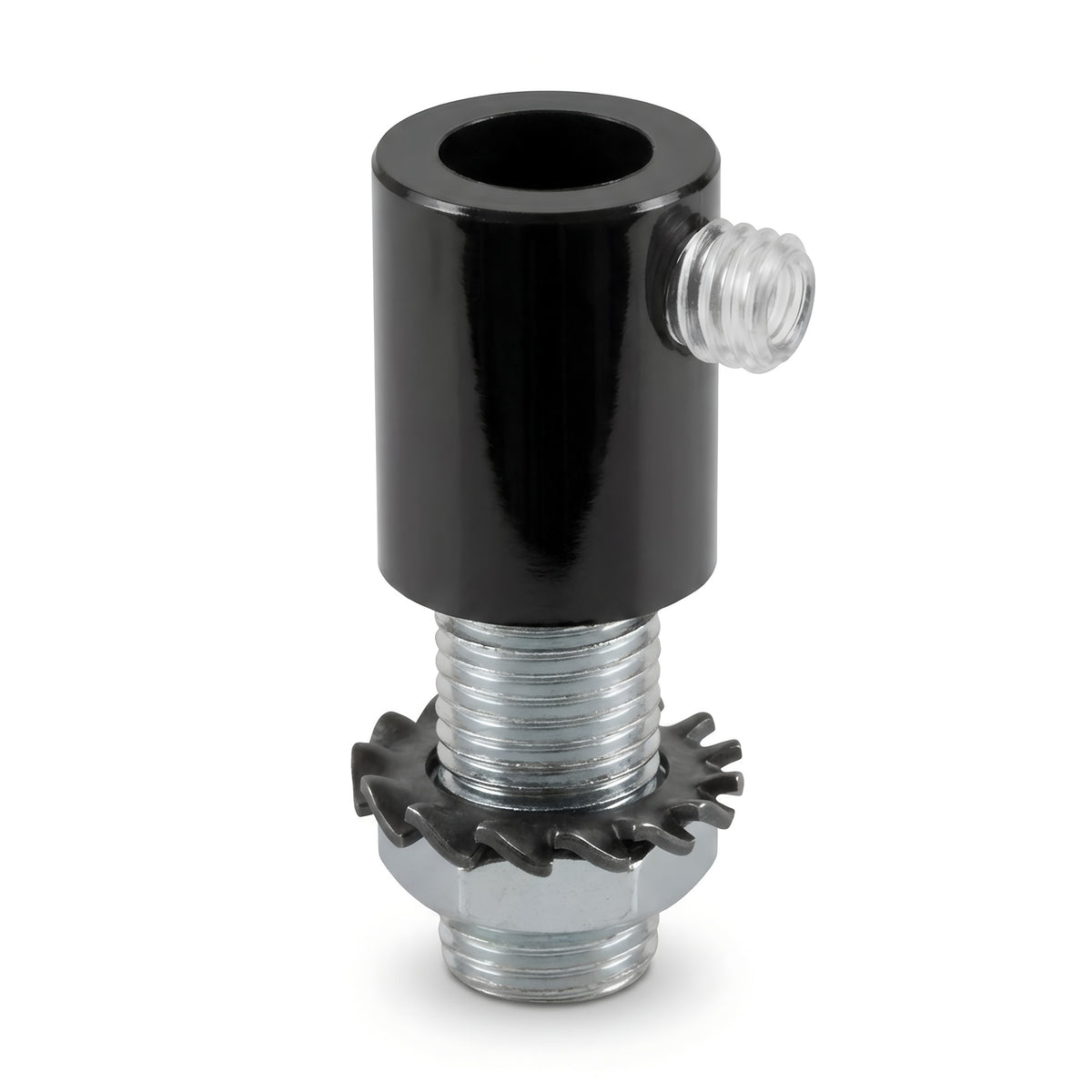Cylindryczny dławik metalowy M10x1 z nakrętką i podkładką