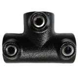 Raccord Té tubulaire noir