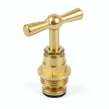 Tête de robinet laiton - photo produit fond blanc 1