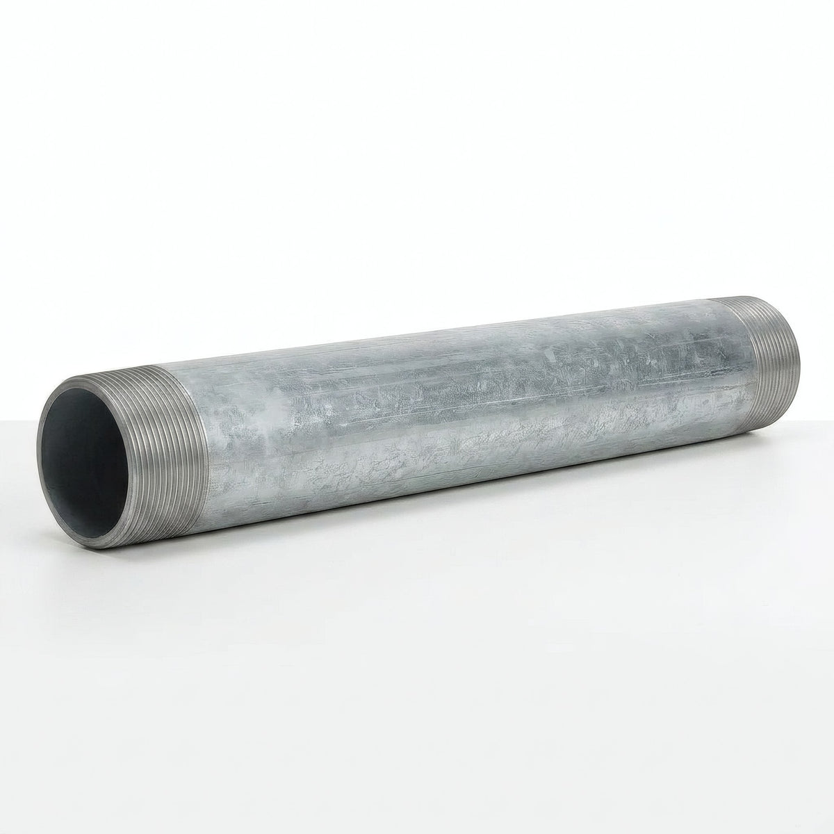 Tube 2"1/2 - 66x76mm acier galvanisé - photo produit fond blanc 5