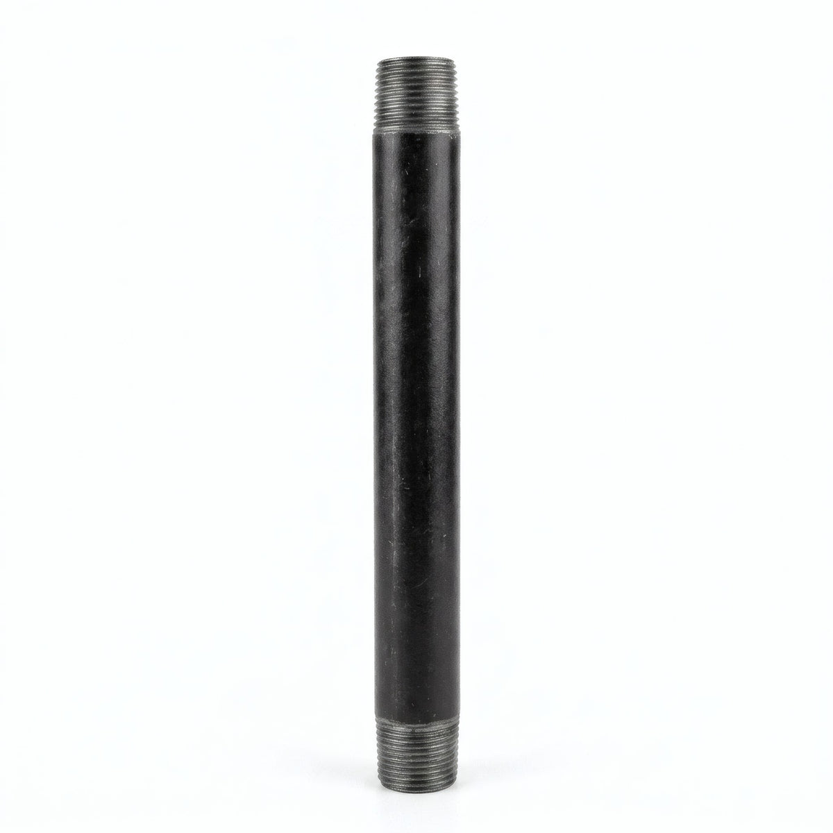 Tube 3/8'' - 12x17mm acier noir - fileté - photo produit fond blanc 5