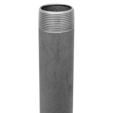 Tube de plomberie à visser 1"1/2 en acier noir