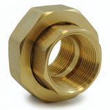 Union portée plate F/F laiton EPDM - photo produit fond blanc 1