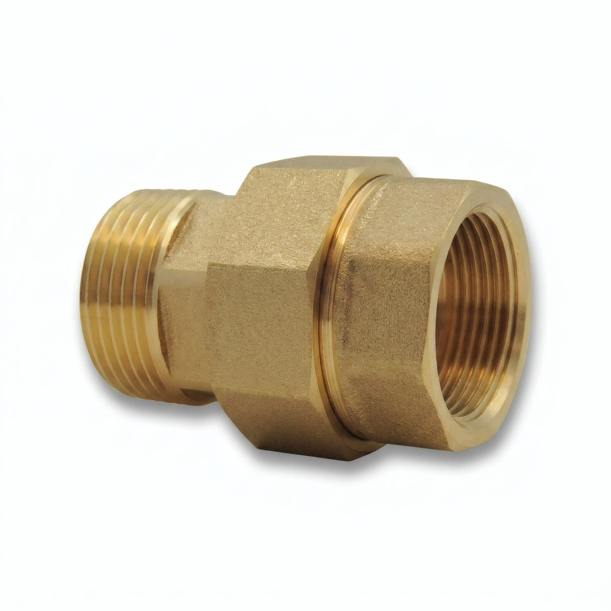 Union portée plate M/F laiton EPDM - photo produit fond blanc 8