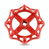 Volant rouge 125mm - photo produit fond blanc 1