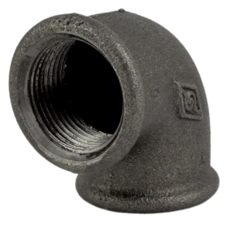 Coude petit rayon 90° F/F fonte noire - raccord coudé en fonte pour plomberie - vue 5