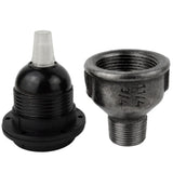 kit douille lampe plomberie E27 bakelite