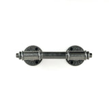 barre de tirage porte en fonte et acier style industriel