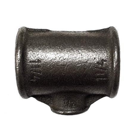Raccord Té réduit fonte noire Fem/Fem/Fem (33x42)-(15X21)-(33x42)