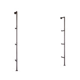 Kit montants étagères plomberie sur-mesure - structure en tuyaux et raccords de plomberie - vue 4